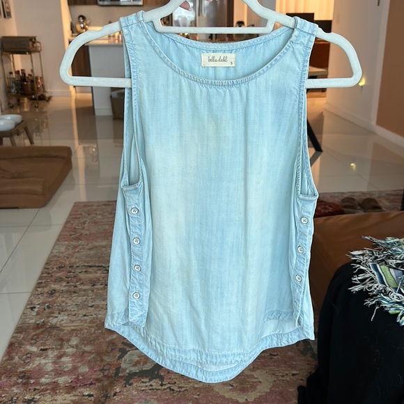 Bella Dahl denim tank top - Picture 2 of 3